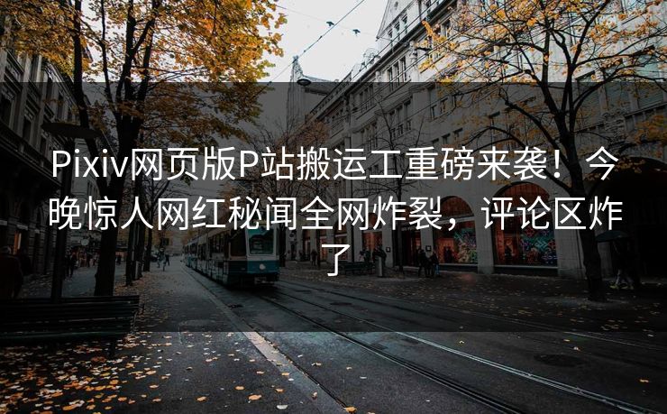 Pixiv网页版P站搬运工重磅来袭！今晚惊人网红秘闻全网炸裂，评论区炸了